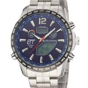 Eco Tech Time Solar Drive Funk Discovery Herrenuhr - EGS-11478-31M