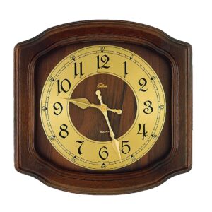 SELVA Funk-Wanduhr Nussbaum Freyung