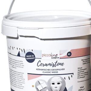 Keramisches Gießpulver Ceramistone classic weiß - 2,5kg