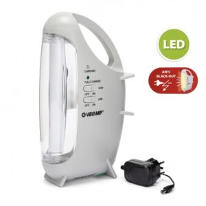 Notlicht - Wiederaufladbare Akku-Leuchte mit Anti-Blackout-Funktion - 4,5 Watt
