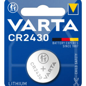 Varta 2430 Lithium Knopfzelle