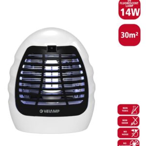 Insektenschutz-Lampe 14 Watt für 30qm - für den Innenbereich