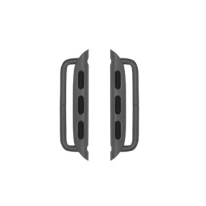 Connector für Apple Watch 10 - Armband Adapter für 44/ 45mm Gehäuse, Stegbreite 24mm, titan schiefer/ space grey
