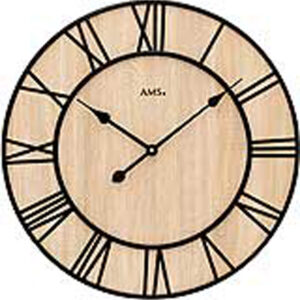 AMS Quarz-Wanduhr W9649