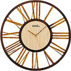 AMS Quarz-Wanduhr W9648