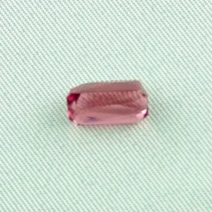 2,48 ct Turmalin Pinker Rubellit Octagon Bar Edelstein