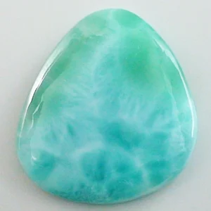 33,06 ct Larimar Edelstein – Natürlicher unbehandelter Heilstein aus der Karibik