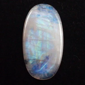 40,12 ct Mondstein mit  Blautönen - Blauer Heilstein mit Zertifikat