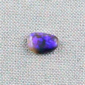 Blauer 2,62 ct Black Crystal Opal Multicolor Vollopal Lightning Ridge