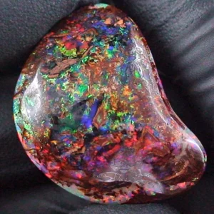 34,34 ct Boulder Opal Opalstein Multicolor Regenbogen Investment Edelstein