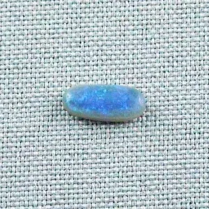 Black Crystal Opal 1,32 ct Vollopal Lightning Ridge Blau