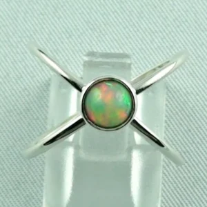 Sterling Silberring mit Top GEM Welo Opal 0,78 ct