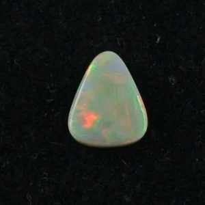 1,86 ct White Opal Lightning Ridge Multicolor Edelstein