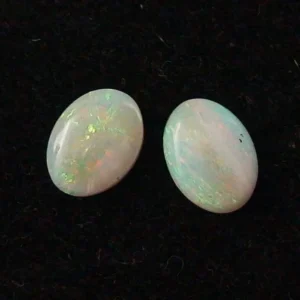 1,39 ct Crystal Opale Multicolor – Vollopal-Paar aus Coober Pedy